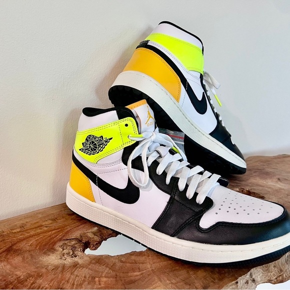 Nike Air Jordan 1 High G Golf “Volt/Yellow Ochre” – Size 10 main image 5